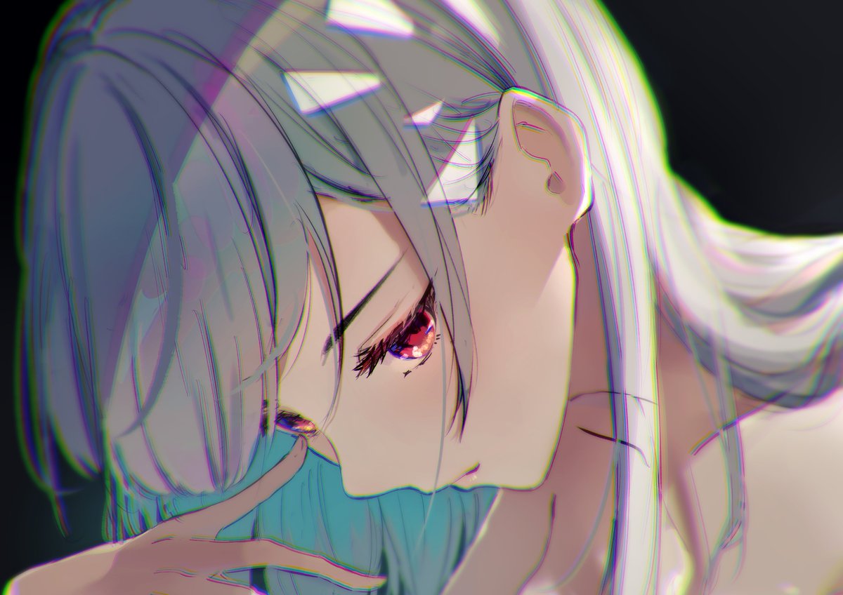 ド直球に言いますがフォローしてください 本気で1年間努力した成果だ 幻想的 レイ れーと Farta Litia Illustrator W 1 のイラスト