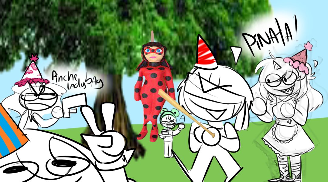 ConejeteD's tweet photo. dibujoms del cumpleaño
soi la señoraquetomafoto nooooo https://t.co/3DmG0jG6ho
