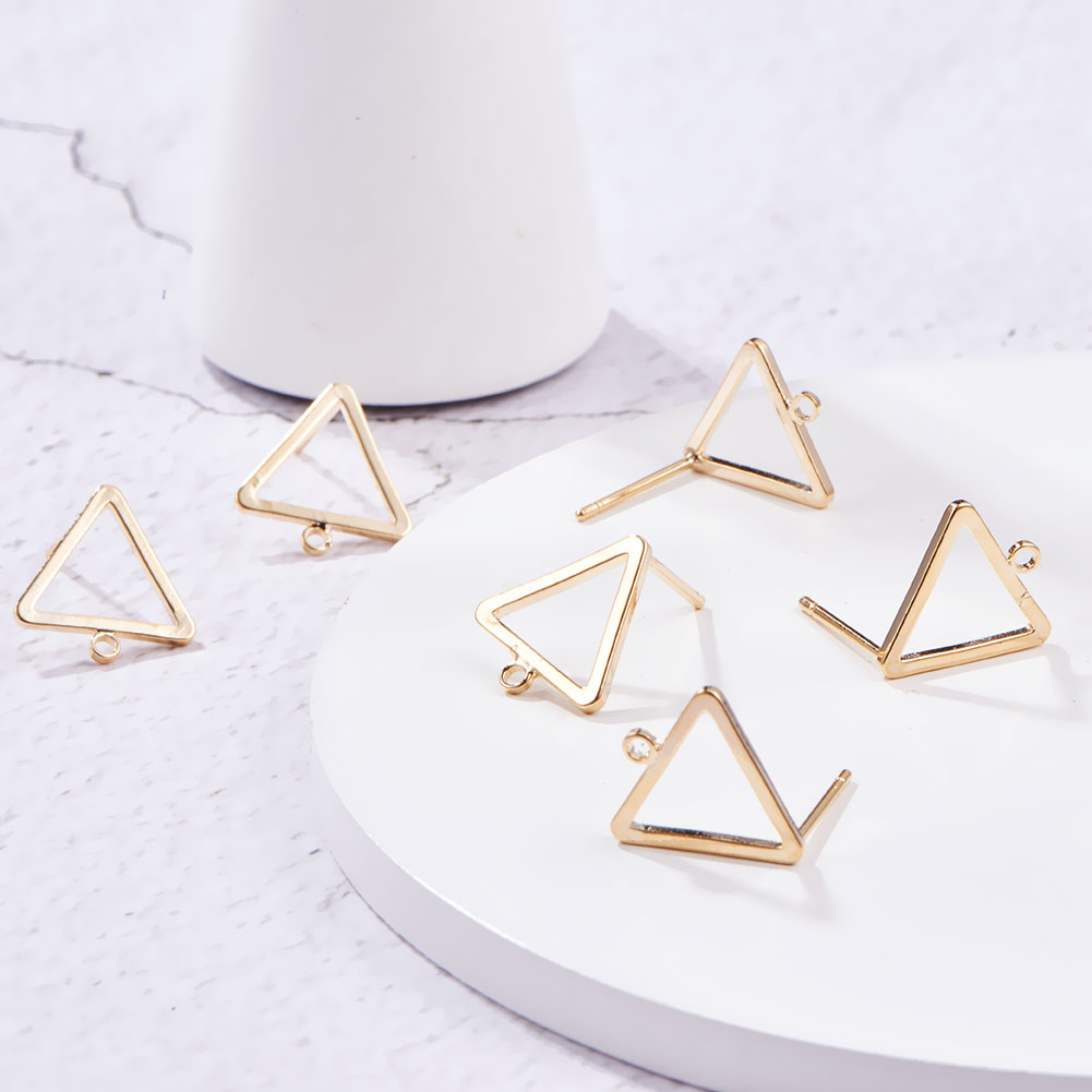 PHJewelryMaking's tweet image. PandaHall Elite 18K Gold Plated Earring Studs with hole for DIY Making Findings - 10.6x10.6mm
BENECREAT 10 PCS
Click to purchase→bit.ly/3uuX8ye
Free Shipping On Orders Over $50
bit.ly/3sWDCcl
#EarringPosts #TriangleStudEarrings #DIY #Handmade
