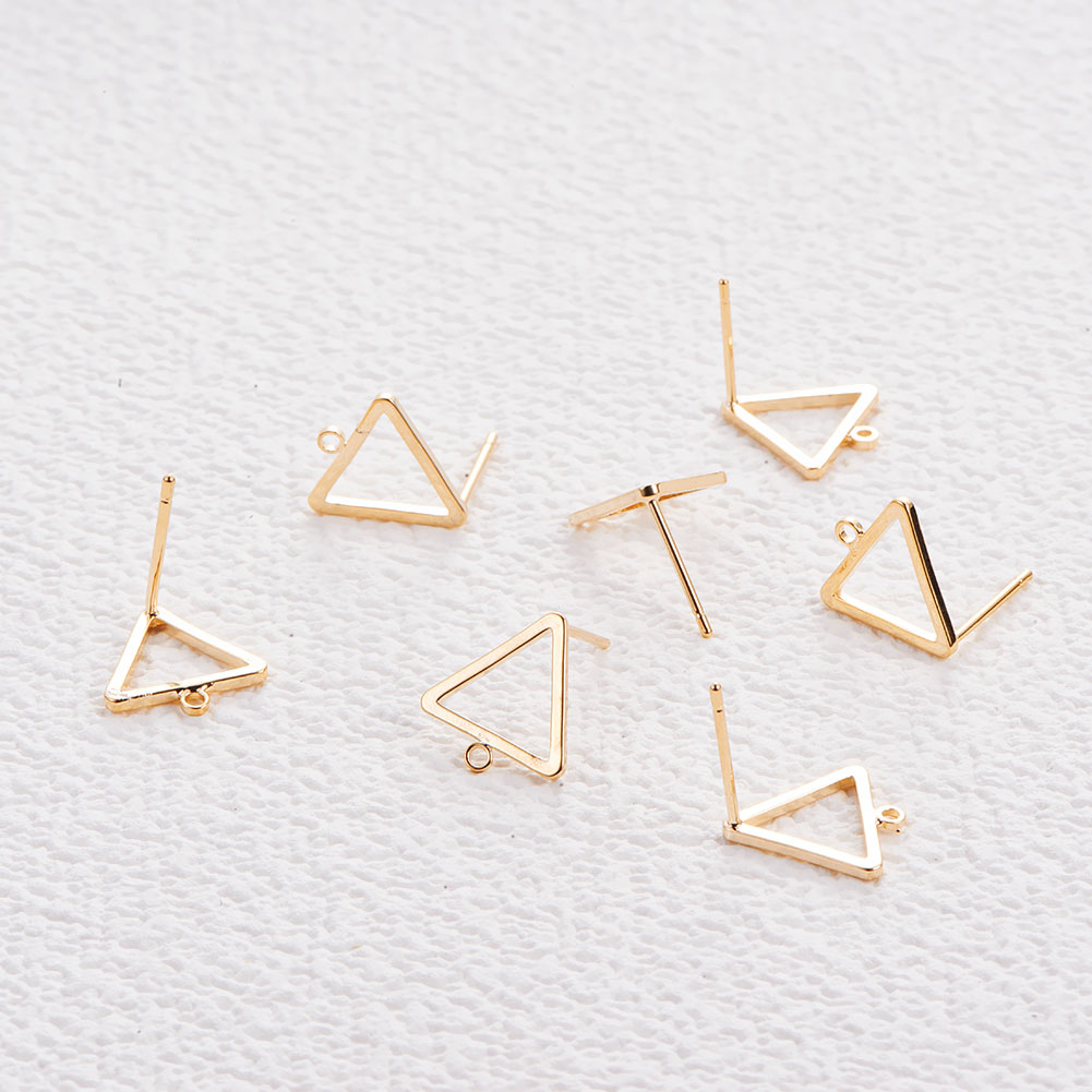 PHJewelryMaking's tweet image. PandaHall Elite 18K Gold Plated Earring Studs with hole for DIY Making Findings - 10.6x10.6mm
BENECREAT 10 PCS
Click to purchase→bit.ly/3uuX8ye
Free Shipping On Orders Over $50
bit.ly/3sWDCcl
#EarringPosts #TriangleStudEarrings #DIY #Handmade