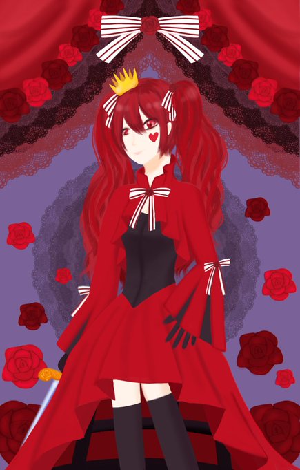 赤の女王のtwitterイラスト検索結果 古い順