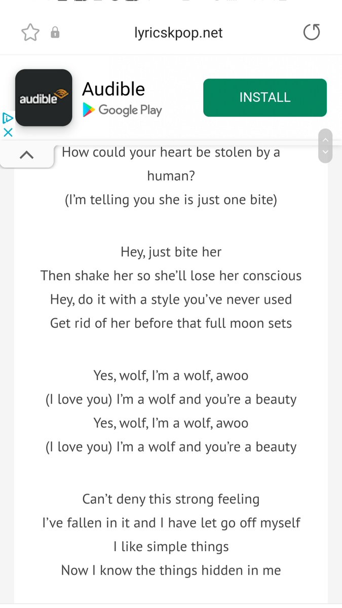 Their debut album XOXO. The song named wolf and compare that to BTS title track from their full debut album Dark and wild. Without me analyzing anything, yall read for yourself. WOLF