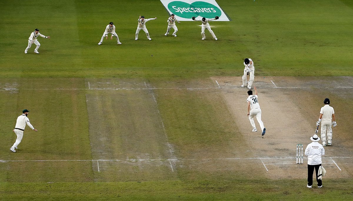 In the 2019 Ashes, Cummins was the only Australian fast bowler to play all five Tests. He was the leading wicket-taker in the series, with 29 Wickets at an average of 19.62. His performances ensured that Australia took home the Ashes !