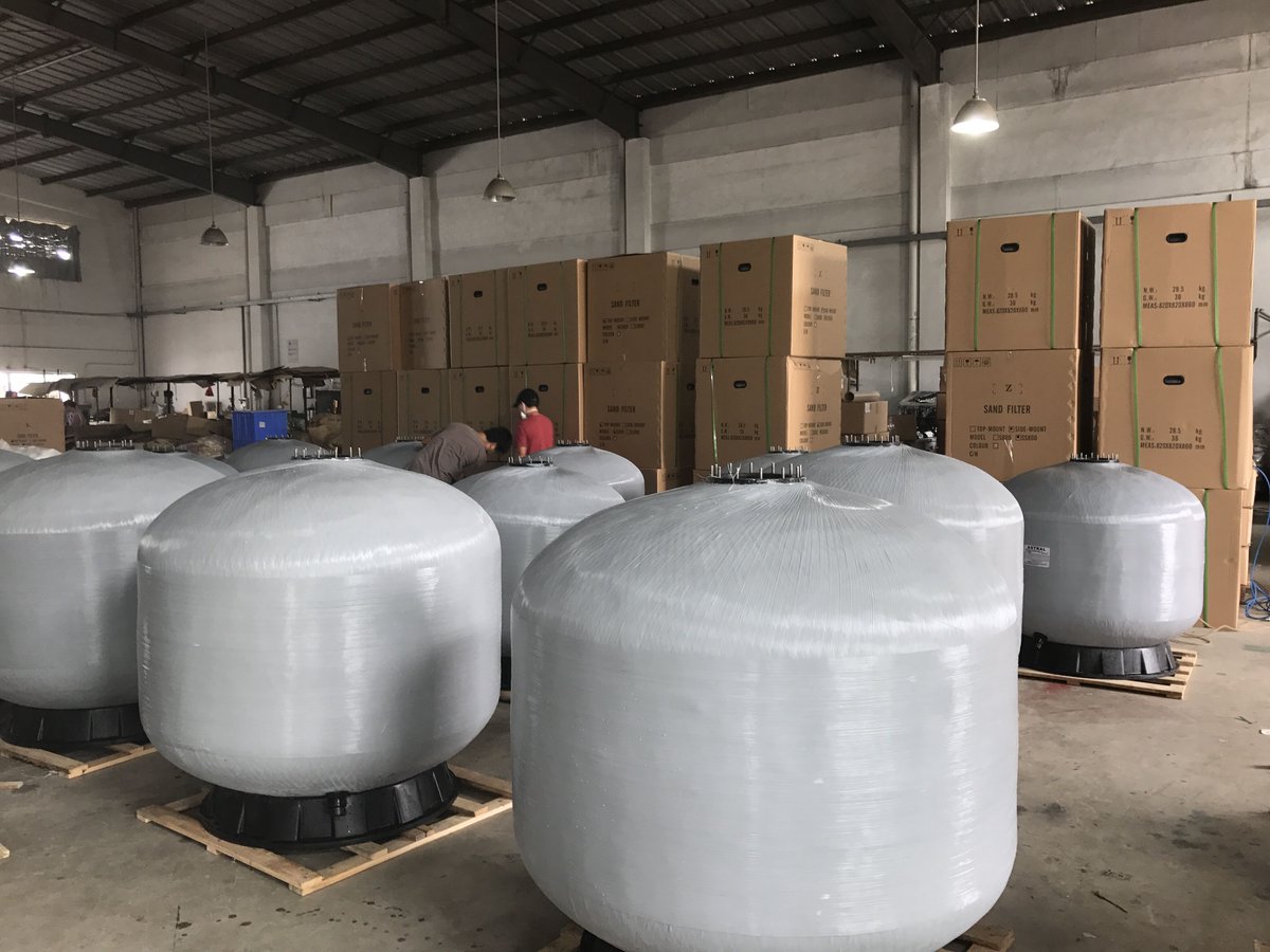 Custom made the color of your sand filter, contact me now, the factory of sand filter in China.