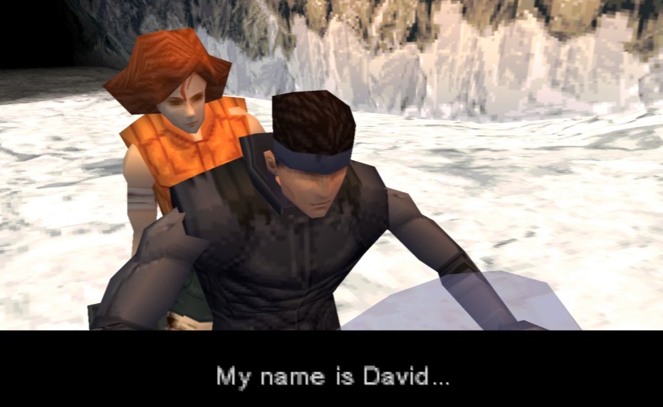 If you look across MGS1, 2, and 3, there's a hint that John is as much a pseudonym as Jack is.In MGS1, you can't control Snake after he says his real name.In MGS2, you can't control Raiden after he says the name you gave him isn't his. (cont.)  https://twitter.com/HEITAIs/status/1390652851731324929