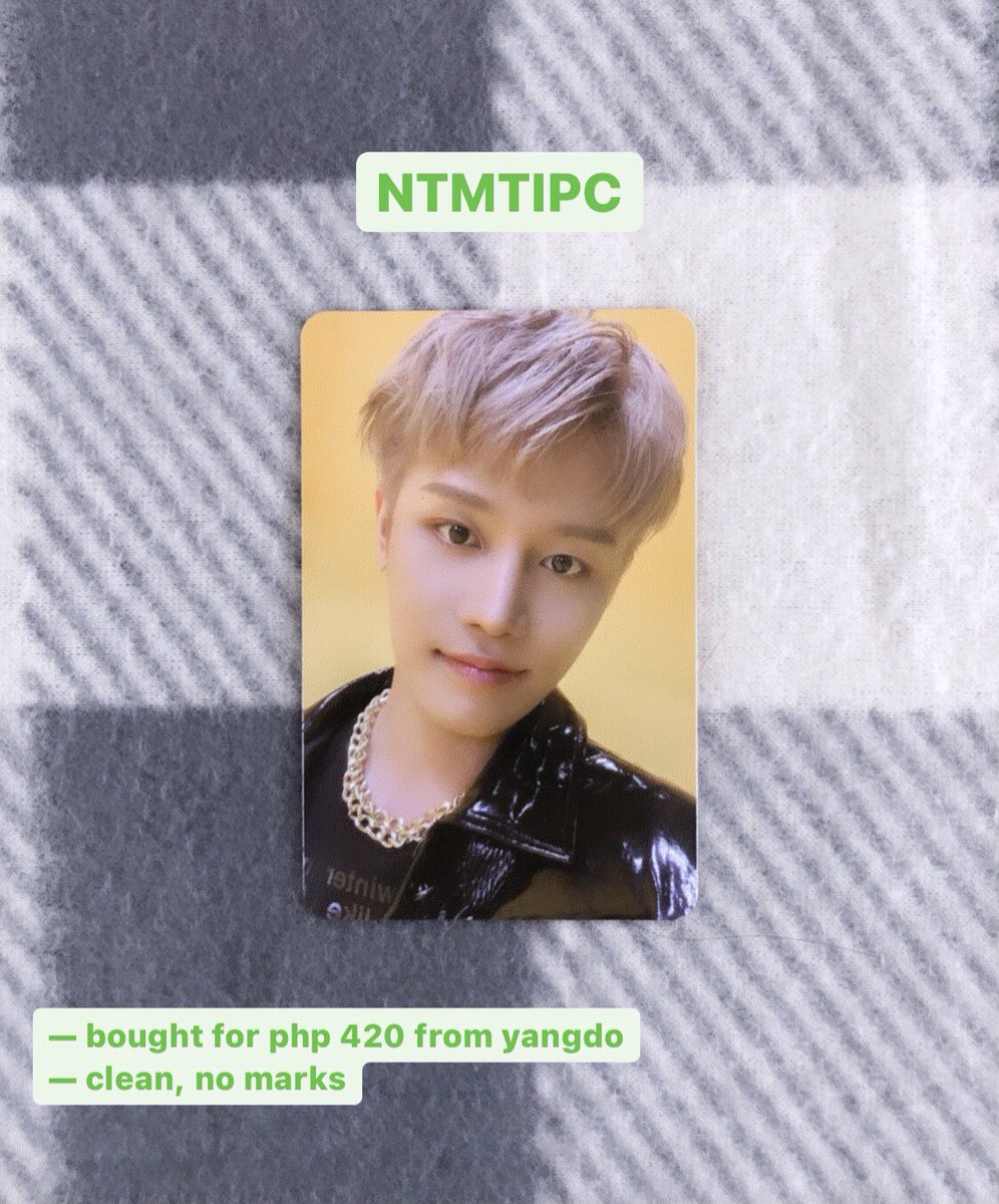  [NCT] Moon Taeil Items• N2018ERT: Php 750 + LSF• NTMTIPC: Php 250 + LSF• NCTMTIS (Taeil Set): Php 950 + LSF wts lfb ph nct 127 empathy reality neozone taeil jaehyun[ #neoshop_onhands]