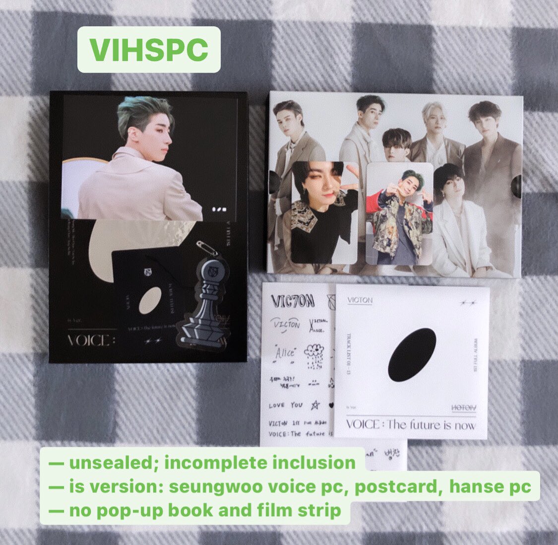  [VICTON] 1st Album - The Future Is Now (Is Version): Php 370 + LSF wts lfb ph victon seungwoo hanse[ #neoshop_onhands]