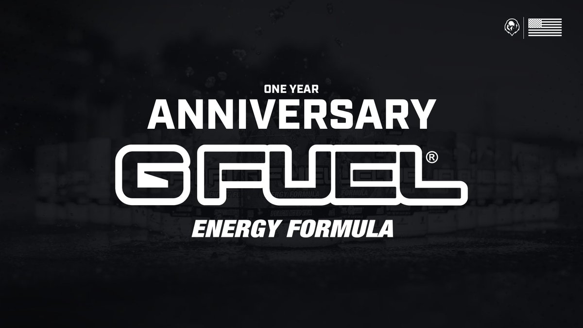 RegimentGG's tweet photo. Today marks one year of our partnership with @GFUELEnergy! 🇺🇸⚡️
There's nothing quite like freedom and ENERGY, so we'll keep this one going. 😎
Thank you #GFUELFamily. https://t.co/V3nuq40q99