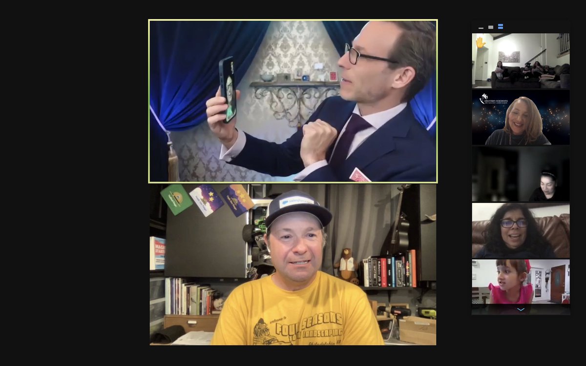 lynfoundation's tweet image. Thank you for joining us for a magical experience in support @LynwoodSchools students and schools! A shout out to the Academy of Magical Arts, The Magic Castle and the magician performers Jonathan Levit, Kayla Drescher and Paul Draper for a fun evening!  

#LPEF
#VirtualMagicShow