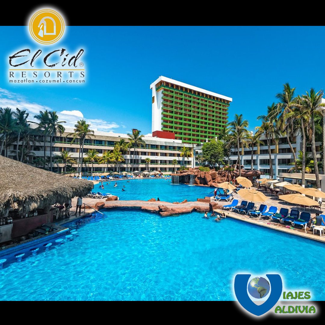 ViajesValdivia's tweet photo. Faltan unos días para vivir tus Vacaciones ideales en #Mazatlan ¡Últimos lugares!
El Cid Castilla Todo Incluido, del 6 al 9 de junio y con transporte desde Guadalajara y Tlajomulco
Adulto $5,899
Junior $3,300
menor $1,899
Informes: https://t.co/1wmI4v8Aqb
https://t.co/EHA36nKFsc https://t.co/SyWY1e4e3c
