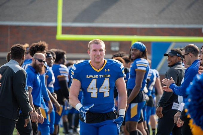 CFB247's tweet photo. Cole Harwell
Southeastern Oklahoma State University, Fullback 2015-2019 https://t.co/kI8TgaqJzE