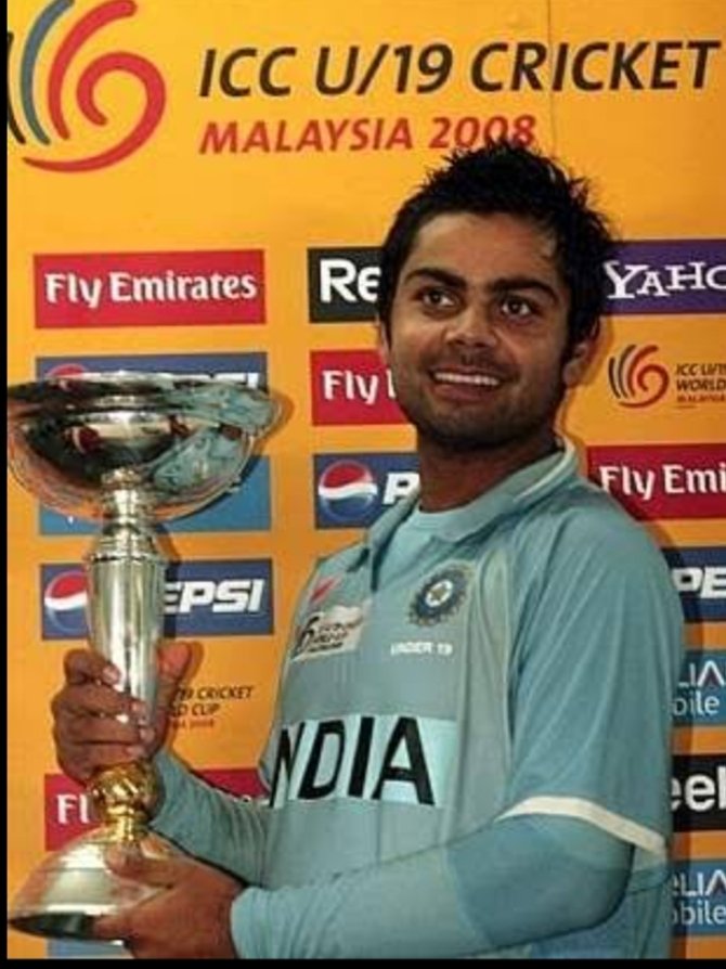Solid performances in U-19 WC. Virat had aggregated 235 runs at an avg of 47 in the 2008 U-19 World Cup batting at no.3. On the other hand, Gill scored 418 runs in the 2018 U-19 World Cup at an avg of 104.50. Also both of their performances helped their team to win the cup