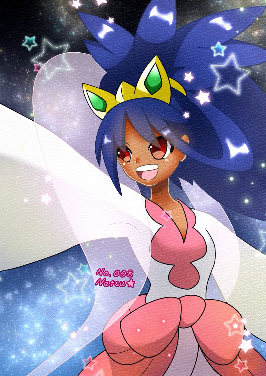 Natsu Pa Twitter Ipadで描いてみたno 008 ポケモンbw2 より チャンピオン アイリス 昨日のアニメにも出たと聞いたので