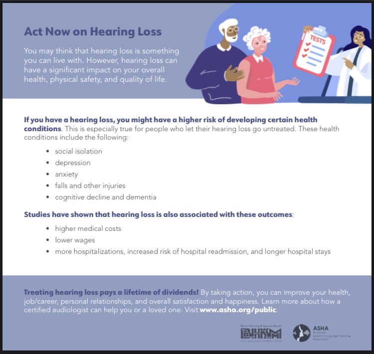 NovaMiddleTalks's tweet photo. May is Better Hearing and Speech Month: Act Now on Hearing Loss
https://t.co/tA5jjzff6W @ASHAWeb https://t.co/ssA9K8bWsU