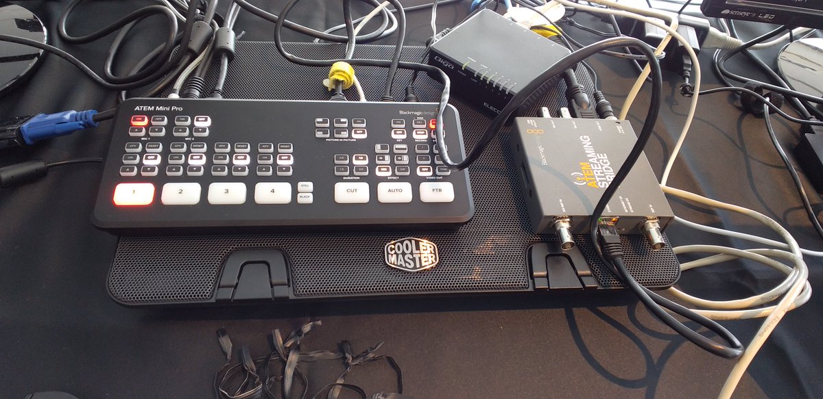 ms_inc_tokyo's tweet photo. #ATEMMiniPro #StreamingBridge
エーテムミニプロでストリーミングブリッジが
認識しなくてかなり焦りましたが
LANケーブルを #Cat6 から
#Cat5 以下のケーブルに変更したら
認識しました
そんなことあるんですね
心臓に悪いです
#ATEM
#イベント企画 #イベント制作
#イベント業界 #配信イベント https://t.co/VbZY3j0qpx