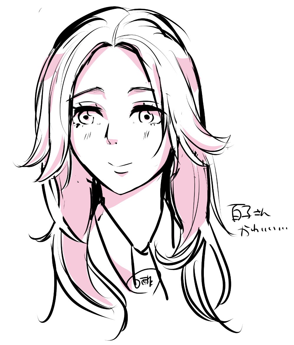 この時代の流行りなのかな 前髪真ん中分けの外はね可愛いよね カシ酢オレンジレンジのイラスト