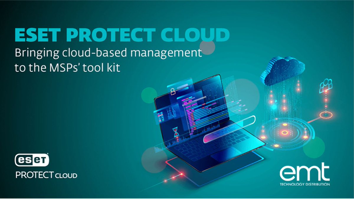 EMTMEA's tweet image. Endpoint security management from the cloud is easy after all.
To learn more, zcu.io/0bIx
#emtDistribution #ESET #ESETProtectCloud #2FA #AntiMalware #AntiPhishing #AntiVirus #EndToEndSecurity #CyberSecuirty
@ESET @EMTMEA