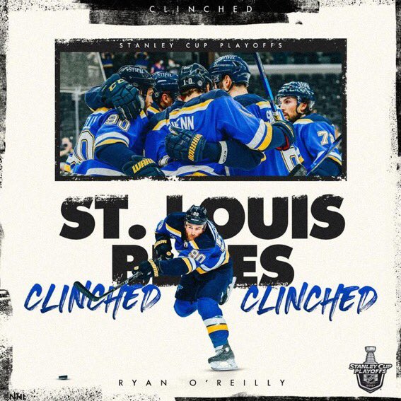 HEADED TO THE PLAYOFFS BABY!!! #stlblues