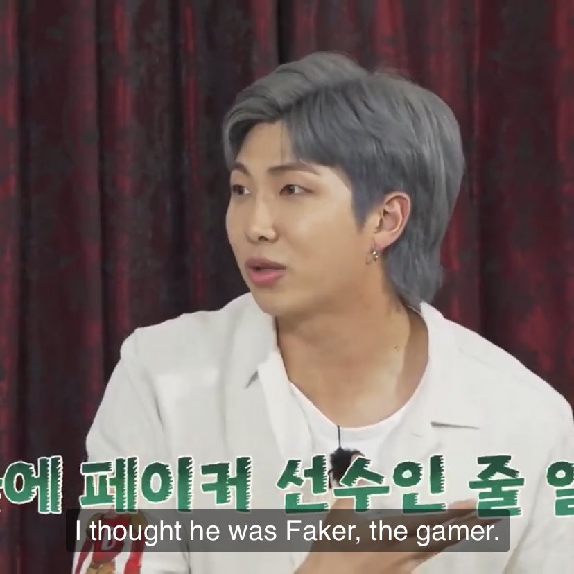 We begin with Na PD’s POV of surprising  @bts_twt during Mafia, which includes Joon thinking he was Faker.