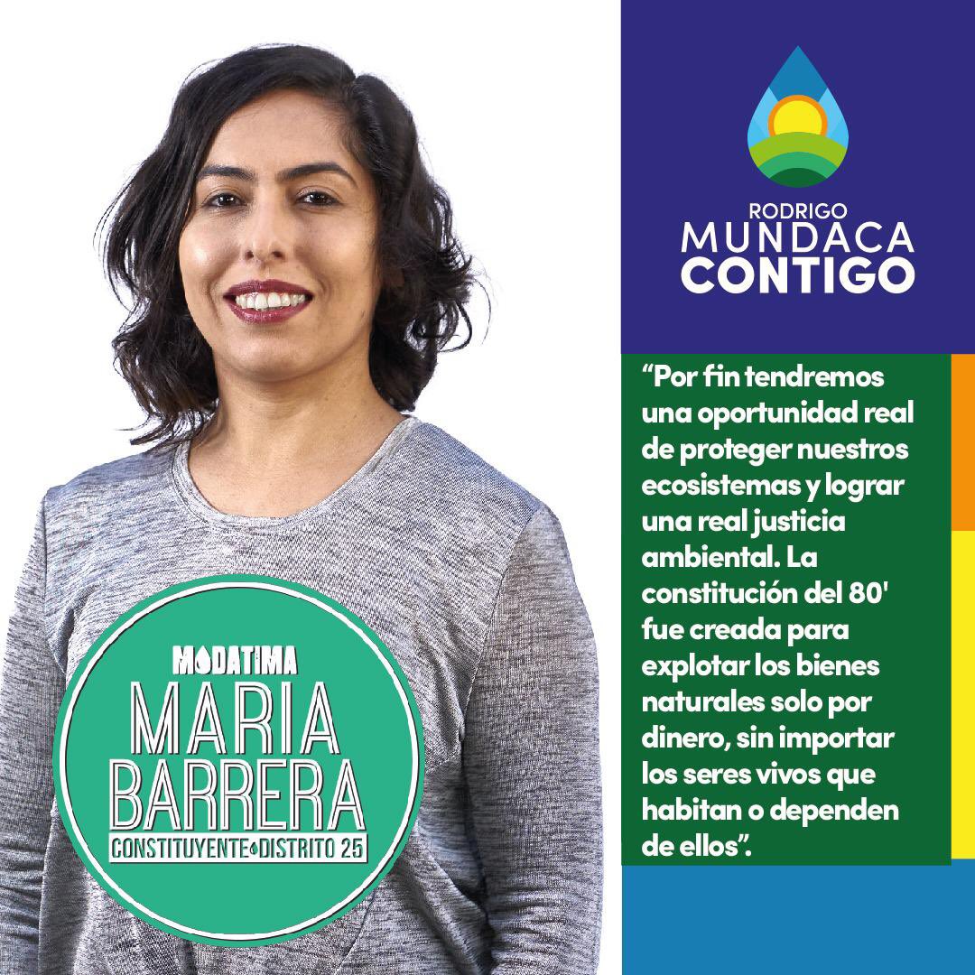 cotato82's tweet photo. @CCristianbanda En la nueva constitución se puede redactar lo que tiene que ver con la matriz energética, derechos de la naturaleza y medioambiente sano, para luego derivar en leyes que descontaminen, hay muy pocos candidatos ecologistas así que reconocimiento a María Inés Barrera #vota18 https://t.co/fJRNZ6KcMT