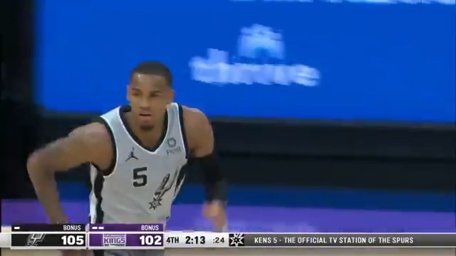 RT @NBA: The #10 in West @spurs keep pace behind 22 PTS, 7 AST from @DejounteMurray! #GoSpursGo 
https://t.co/Ygk79UQA7S