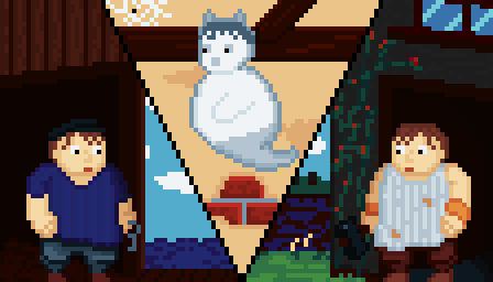 Berserker_Chris's tweet photo. Nach dem das #WildeHORDE Pixel Art so gut an kam, liefere ich noch die 3 Faltigkeit des @sanifox  hinterher.

Danke an alle die das Bild gefeiert und geliked haben. #LaFamilia #Penüschel #Horde #MopsGeschwader
#pixelart https://t.co/x5ba3ImFSa