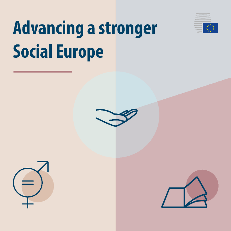 EUCouncil's tweet photo. With the #PortoDeclaration, EU leaders gave new impetus to the building of a social Europe. 

Find out what it means and what the EU aims to achieve in the next decade, so no one is left behind 👇 

#EUSocialSummit21 #SocialRights #EUCO