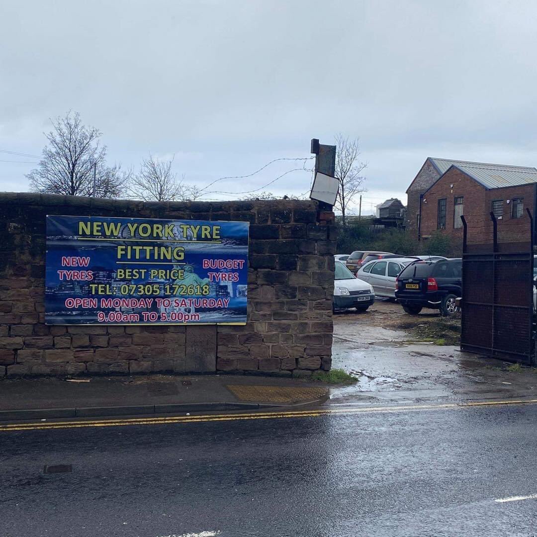 HillInman's tweet photo. NewYork Tyre Fitting &amp; Service 

New and part worn tyres 
Extremely cheap prices 
Puncture repairs 
Wheel balancing 
Brakes 
Services 
Light mechanical work 
Pre MOT checks 
Open every day till 5pm 
Call down or message the page on facebook

73 OLD YARD 
SHEFFIELD ROAD 
S60 1DE https://t.co/cuIXYGtLcd