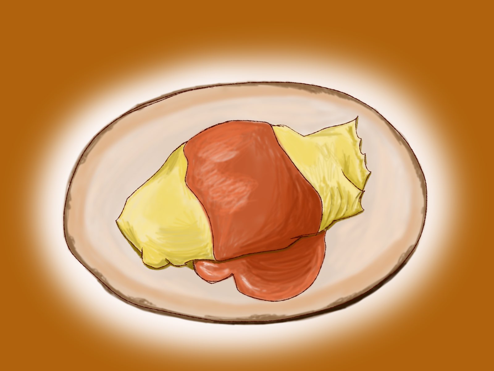 おむ おいしいイラスト練習中 Foodforyou Omu Twitter