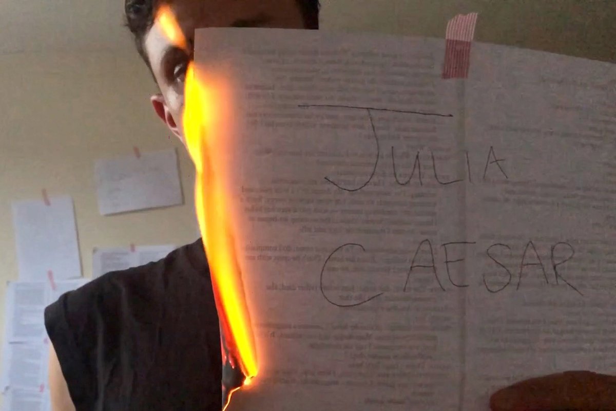 It is the spring of 2020 in Caesar’s Rome. The pandemic has only just begun, and all Senate politicians are WFH.

With music by Zack Wilkins &amp; direction by Fleur Snow,  Julius Caesar is a new production featuring 13 RWCMD acting graduates.

youtu.be/_d12VU07uOk