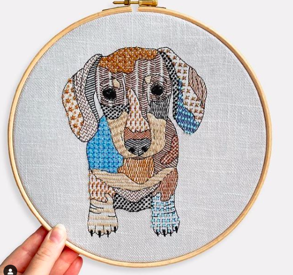 It's our Etsy Spring market today and @KirstyF_Design is going live at 11am to showcase her beautiful embroidery kit designs instagram.com/kirstyfreemand… #shoplocal #etsyuk #etsysocial #embroidery #dogsoftwitter