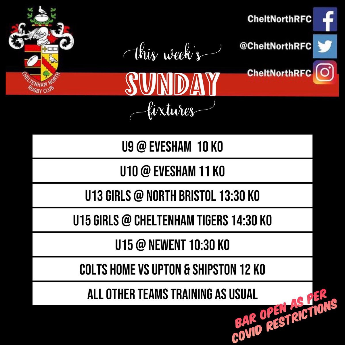 Cheltenham North RFC (@CheltNorthRFC) on Twitter photo 2021-05-08 09:56:11