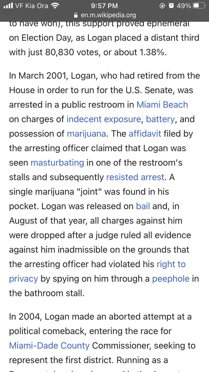 Ok so when I searched about the mayor another dude called Willie Logan showed up in the results, this dude became mayor of Opa-locka in 1980 when he was just 23 years old! He was the youngest city mayor in all of America at the time.Also this crazy thing happened to him in 2001: