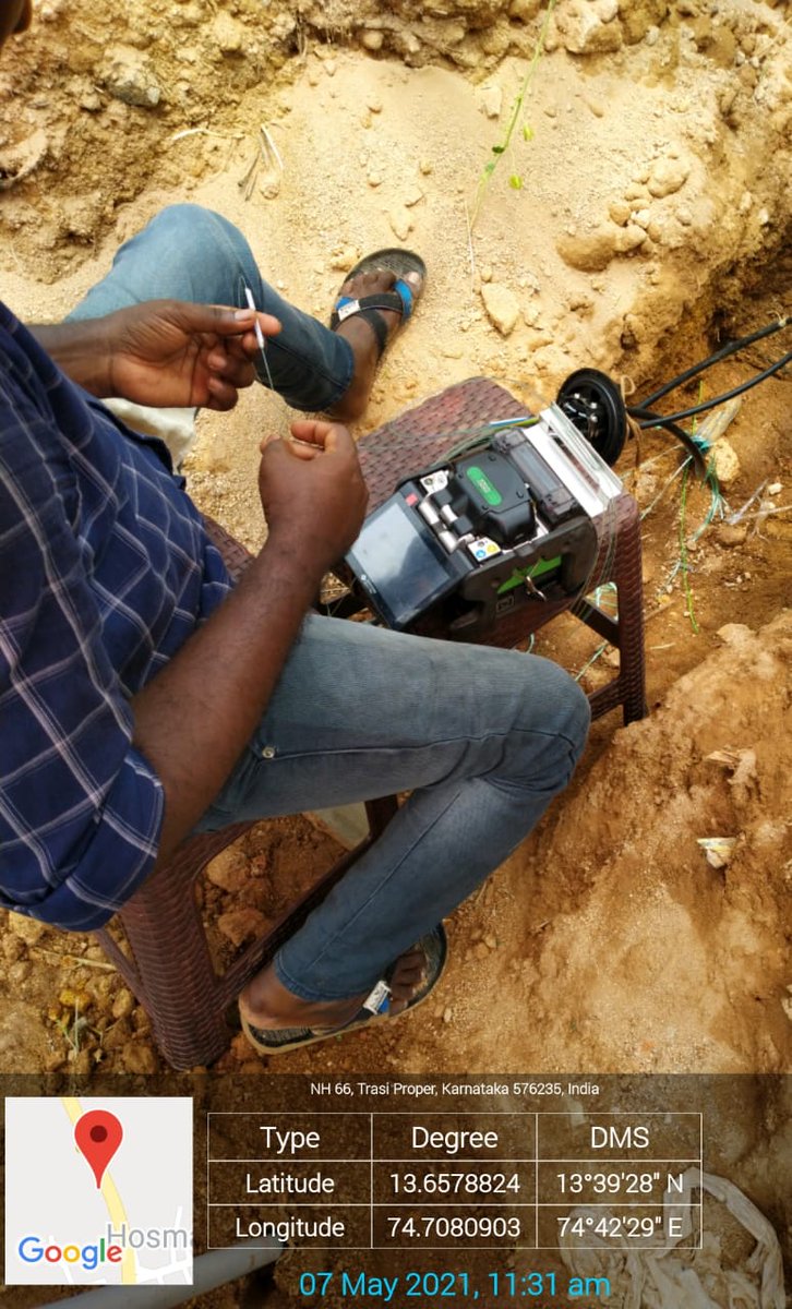 CscUdupi's tweet photo. #CSCE-Governance #CSCWifiChoupal
at Gram Panchayat HEMMADI
Block KUNDAPURA
District UDUPI
State Karnataka
Dedicatedly working towards #Bharatnet fiber restoration and maintenance to keep the essential internet connectivity up and working.
#CSCseGRAMSWARAJ
#LockdownPeriod https://t.co/ZcOz4oCyut