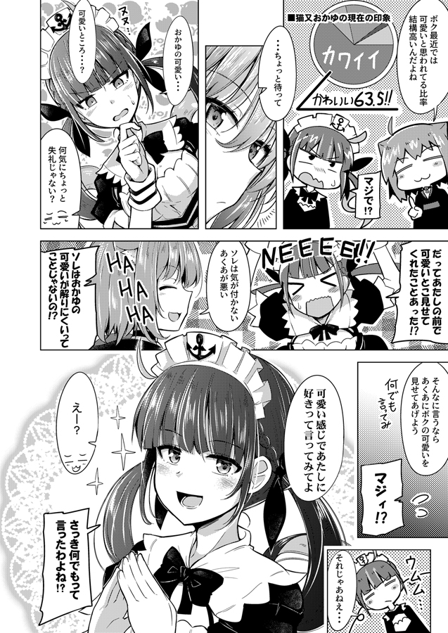 ハグっとあくおか あくおか 湊あくあ 猫又おかゆ T Co いちみ あくおか新刊委託販売中の漫画