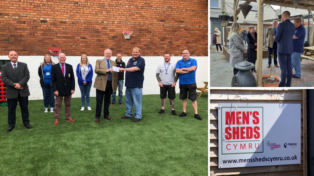 PGL North Wales (@pglnorthwales) on Twitter photo North Wales Freemasons donated £2,000 to <a href="/RhylShed/">Rhyl Men's Shed</a> & <a href="/FuturesRhyl/">Brighter Futures Rhyl</a>
Members of Cambria Meridian Lodge No. 9876 raised the sum of £1,000 which was match-funded by a further £1,000 from North Wales Freemasons Charity.
To read the full feature ➡️ bit.ly/NWF_RhylMensSh… North Wales Freemasons donated £2,000 to <a href="/RhylShed/">Rhyl Men's Shed</a> & <a href="/FuturesRhyl/">Brighter Futures Rhyl</a>
Members of Cambria Meridian Lodge No. 9876 raised the sum of £1,000 which was match-funded by a further £1,000 from North Wales Freemasons Charity.
To read the full feature ➡️ bit.ly/NWF_RhylMensSh…