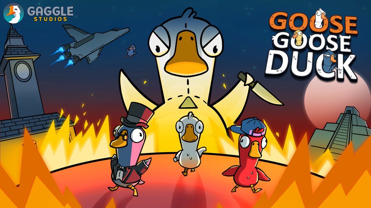 YoungmindHS's tweet photo. Been playing a lot of Goose Goose Duck recently It's a really fun game and if you haven't tried it out it's free! https://t.co/wKUPWYAmn6