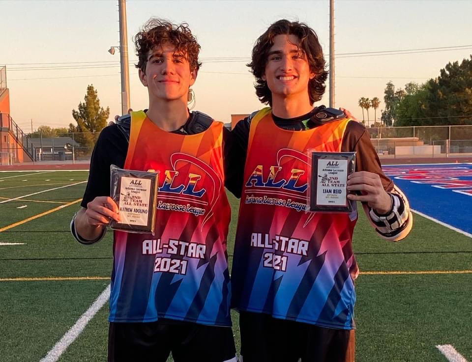 A great way to end our season with our six All-Stars playing in the Arizona All-Star game.  Congrats Josh Kail, Patrick Giles, Seth Read and Grant Rosinski.  An extra special congrats to Matthew Andolino and Liam Reid for your 2nd team All-State honors.  Well deserved!