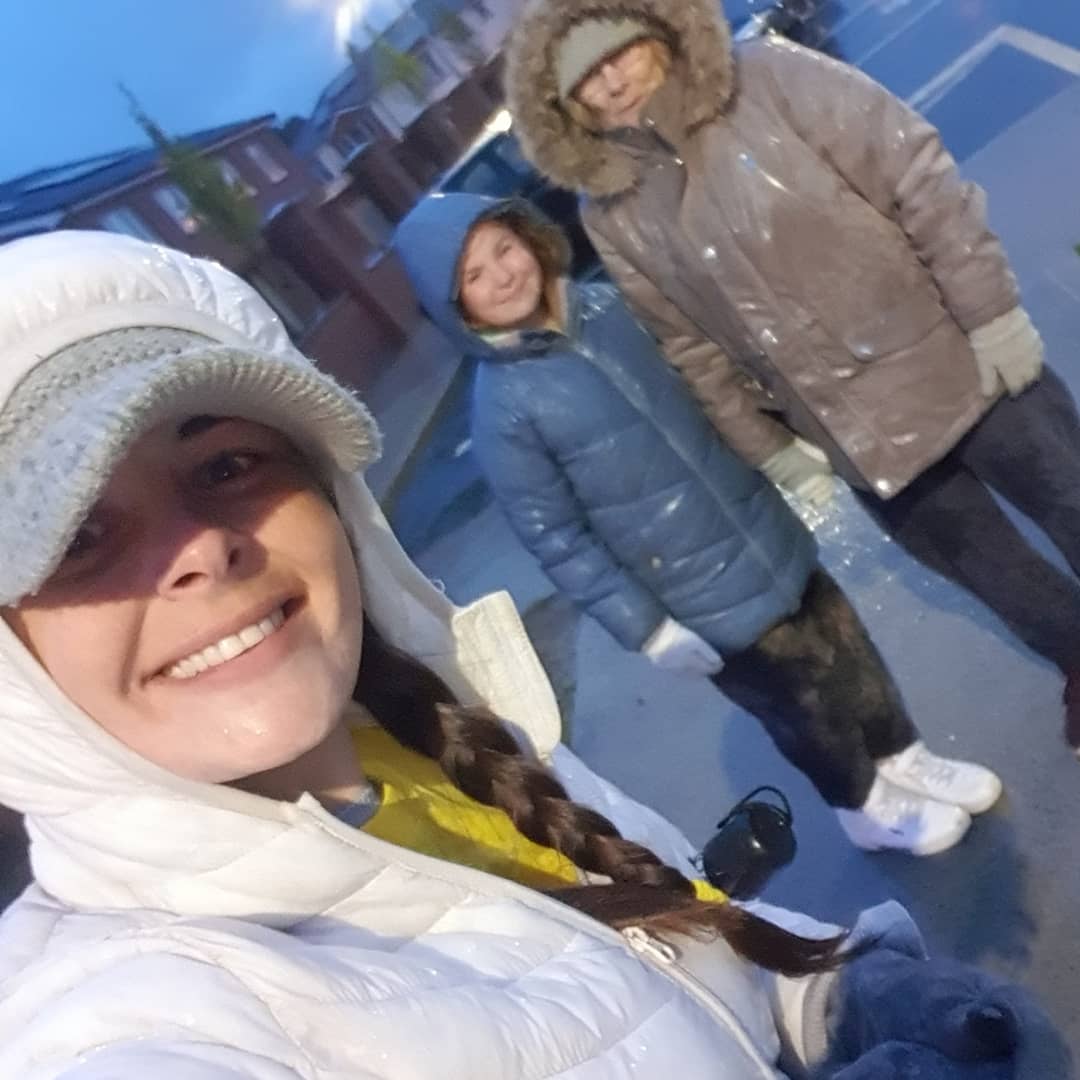 A tad wet but worth it! 🌓 #DarknessIntoLight2021 #PietaHouse