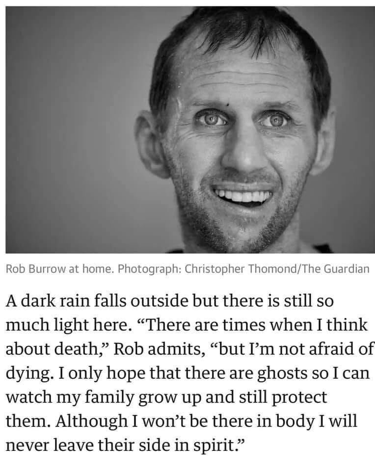 What an inspiration to anybody suffering MND or their families