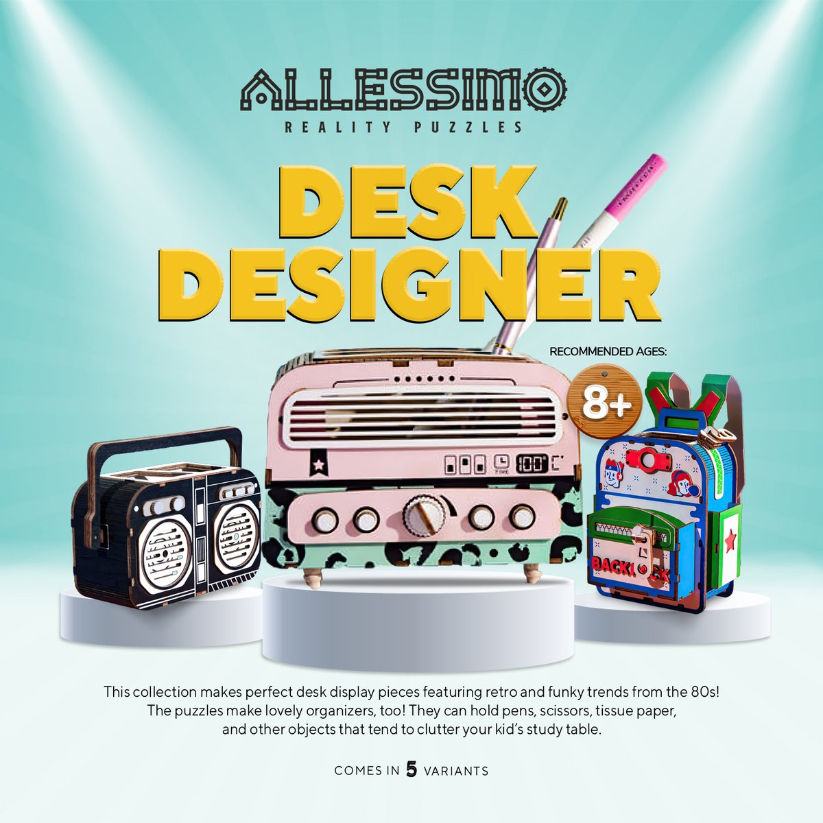 Clean up your room the right way this #NationalCleanUpYourRoomDay!🧹

Tidying your room starts with finding a place for everything to live. Head out to our website and get a Desk Organizer! 🧸

Clear out the clutter: bit.ly/3xVWJHe