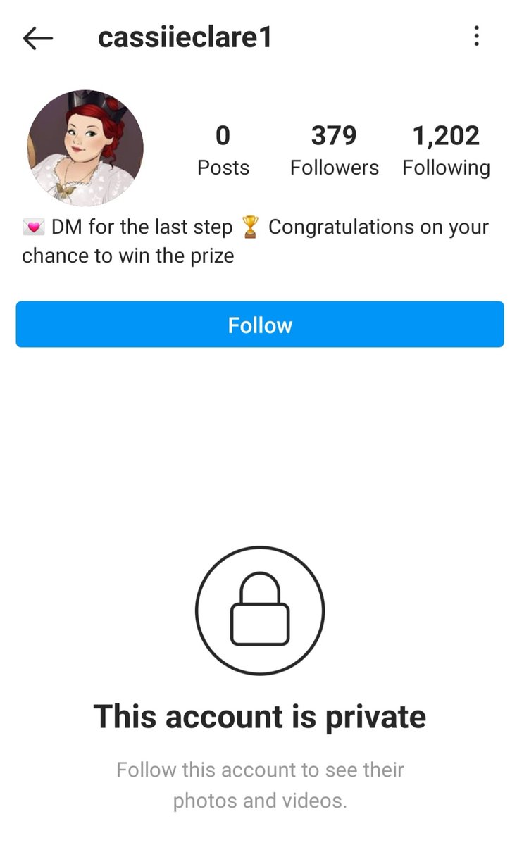 TMI_Source's tweet image. ⚠️ ATTENTION GUYS! ⚠️
Someone on Instagram is pretending to be @cassieclare.
Please report this account, unfollow if you've followed and do not give them any information in case they contact you.
Cassie's only Instagram account is cassieclare1 and she is verified (blue checkmark)