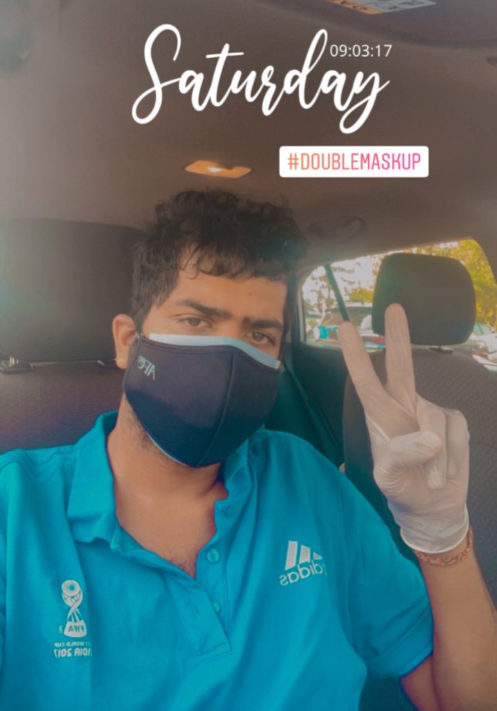conradbeckham's tweet image. #DoubleMaskUp 💪🏼