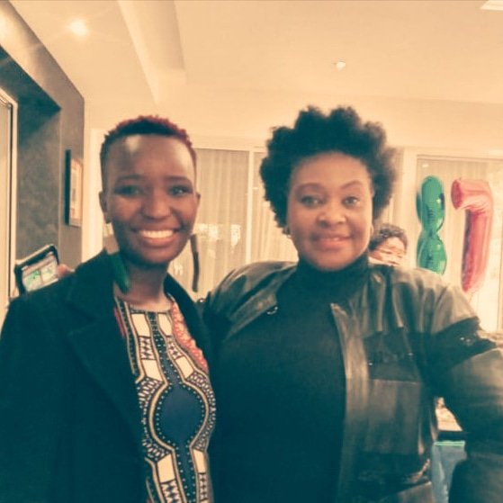 SintuSax's tweet photo. What a wonderful experience it was to have such greatness in my audience yesterday. The Legend herself, Mama Yvonne Chakachaka. It was a vibe😀
#surroundedbygreatness 
#femalesaxophonist https://t.co/v8dzskNN9c