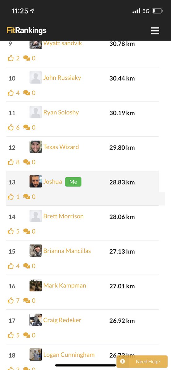 joshbrown's tweet image. Pushed my body to the limit tonight in the #ConquerChallenge to break into that Top 15 Club. Sheesh everything is soooore.

How do you guys that run enjoy this?? All of you are savages.

Learning to embrace the suck and love the pain.
