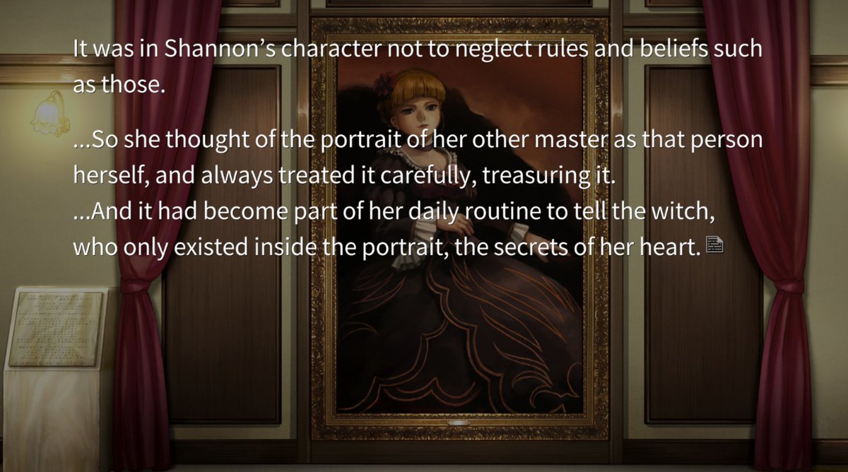 yasu: "I can't complain about the status quo I'm actively keeping going bc I can't make any decision in my life ever"also yasu: *vents to her witchsona about her problems to cope with her shit life*author yasu: look? look? shannon gave beato her heart, see? see? connection?