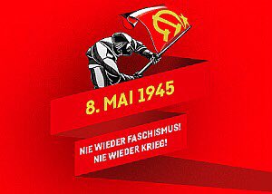 DKPLeipzig's tweet photo. Wer nicht feiert, hat verloren!
8. Mai, Tag der Befreiung vom Faschismus.
#TagderBefreiung #8Mai1945
#спасибодедузапобеду
#спасибо
#деньпобеды
#9мая #spaciba #rotearmee #berlin
#RedArmy #8mai #9may
#merci #thankyou #GroßerVaterländischeKrieg
#spasibo #victory #befreiung https://t.co/wCQKY6xahc