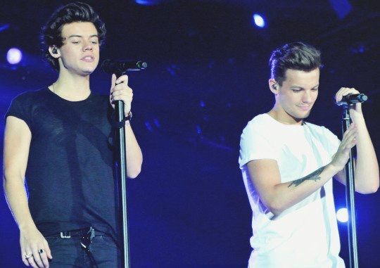 I miss seeing Louis & Harry beside each other on stage...~a thread~