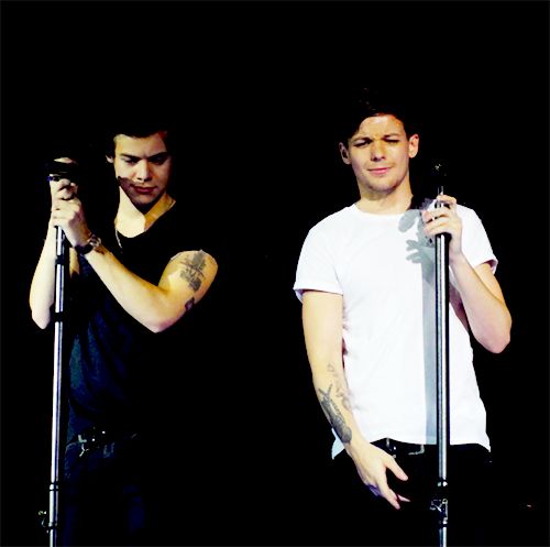 I miss seeing Louis & Harry beside each other on stage...~a thread~