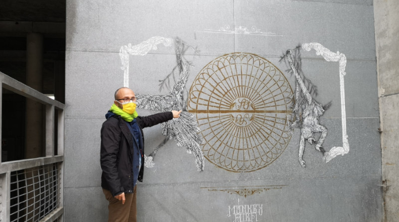 Prefigurations's tweet image. Petites et grandes histoires du street art à @VilledEvryCourc .
Des visites #streetart sont à nouveau proposées, à Évry, par l’association Préfigurations. Tous les jeudis du mois de mai, Franck Senaud fait découvrir ce mouvement et son lien avec la ville
m-essonne.fr/petites-et-gra…